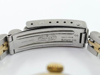 ROLEX 
Montre bracelet en or et acier, cadran...