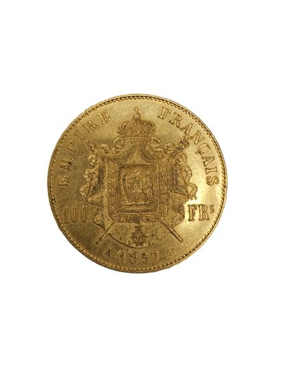 PIECE 100 francs or Napoléon 1857/A
Poids...