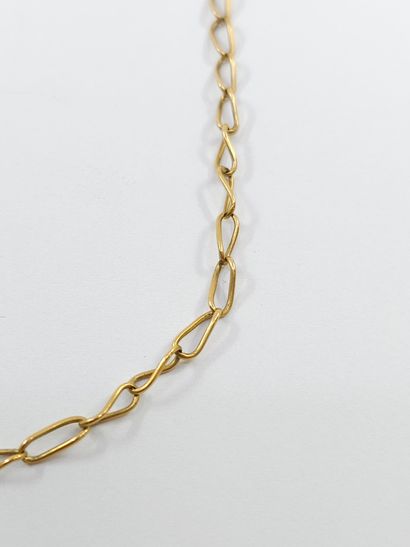 CHAINE en or jaune 750°
Poids : 6,40 g