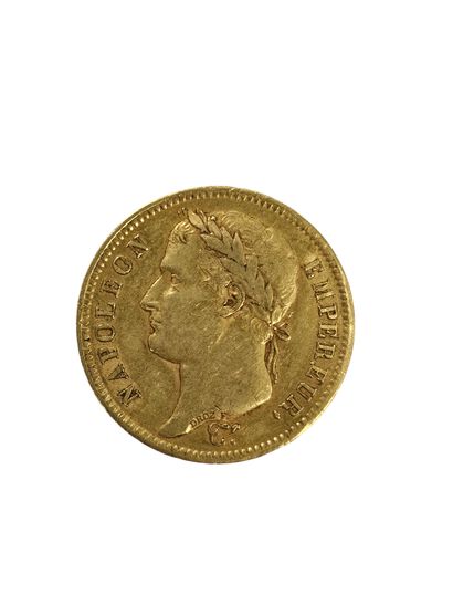 PIECE 40 francs Napoléon or 1811/A
Poids...