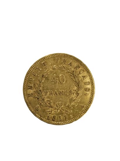 PIECE 40 francs Napoléon or 1811/A
Poids...