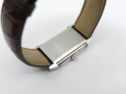 JAEGER LECOULTRE
Steel wristwatch, signed...