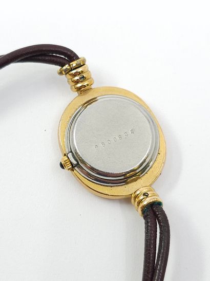 PEQUIGNET 
Montre bracelet, boîtier ovale...