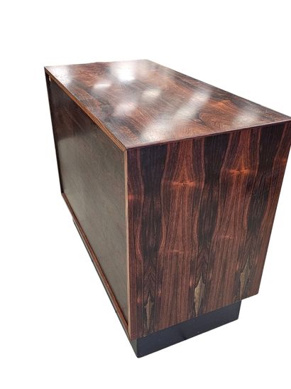 Scandinavian COMMODE opening with four drawers...