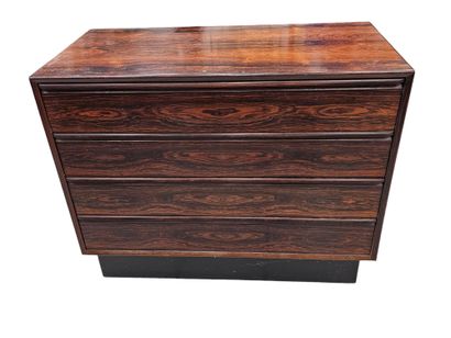 Scandinavian COMMODE opening with four drawers...