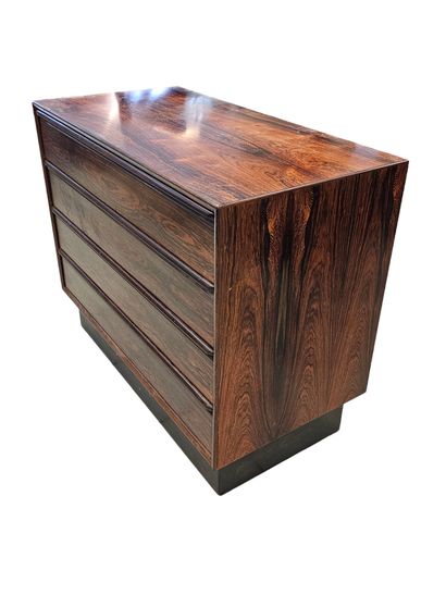 Scandinavian COMMODE opening with four drawers...
