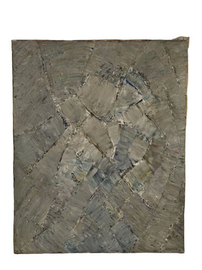 Jacques GERMAIN (1915-2001)
Blue abstraction
Oil...