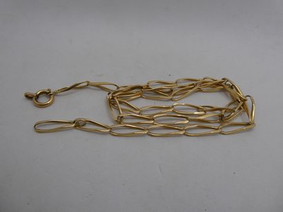 1 Chaîne Or 18kt 20,97g fermoir cassé