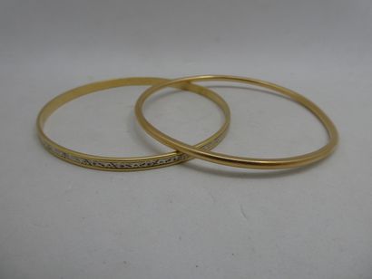 1 Bracelet Or 18kt 16,54g 1 Bracelet Or 2...