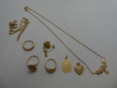 1 Ring 18kt Gold and miscellaneous 3,05g...
