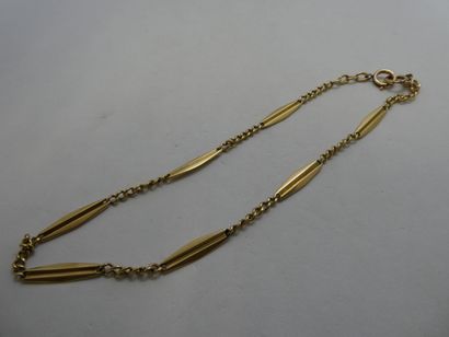 1 18kt Gold Watch Chain 19.68g