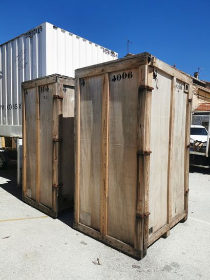 3 Boxs de stockage
Dim : 2,40 x 2,50 cm