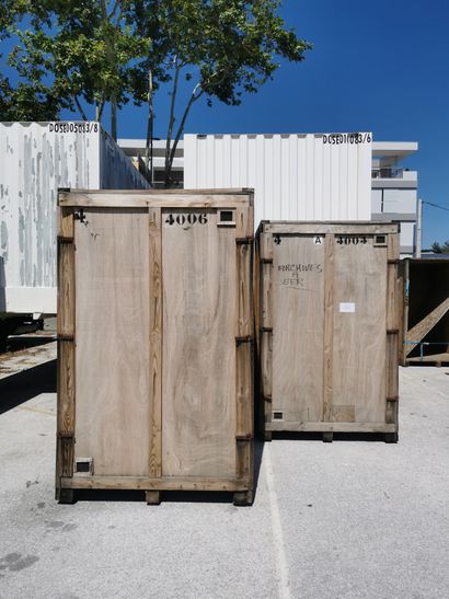 3 Boxs de stockage
Dim : 2,40 x 2,50 cm