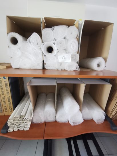 Stock de 
papier bulle
papier de soie