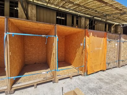 3 Boxs de stockage
Dim : 2,40 x 2,50 cm