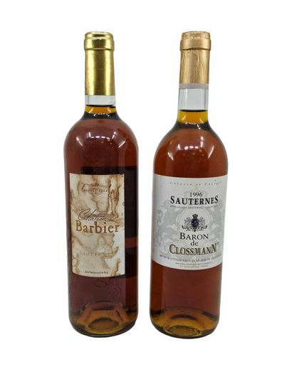 3 BARSAC 1er cru CHÂTEAU COUTET à BARSAC...