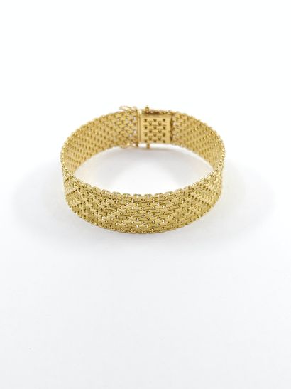 TRAVAIL Français
Bracelet en or jaune 750°...