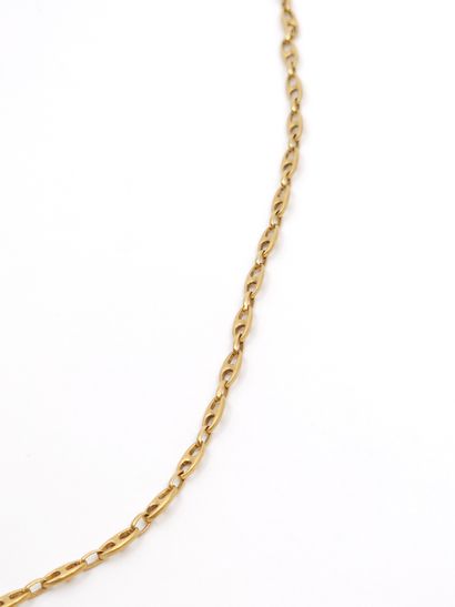 CHAINE en or jaune 750° 
Poids : 10,59 g