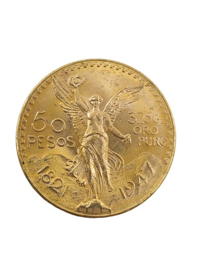PIECE de 50 pesos 
Poids : 41,75 g