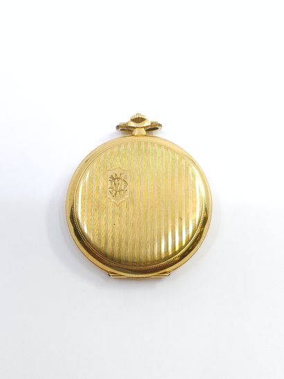 OMEGA
Montre de smocking en or jaune 750°...
