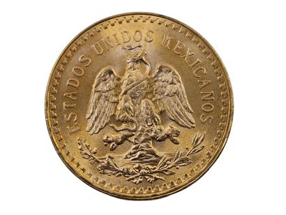PIECE de 50 pesos 
Poids : 41,75 g