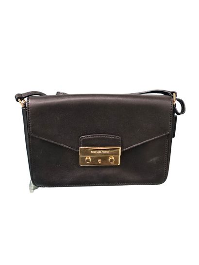 MICHAEL KORS
Sac bandoulière en cuir noi...
