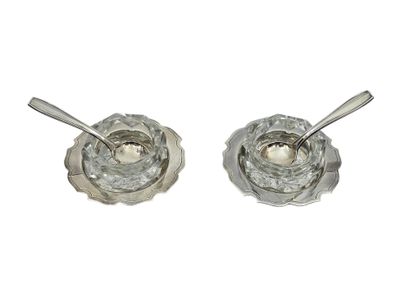 CARDEILHAC
Silver and crystal salt and pepper...
