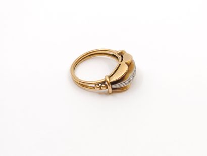 TRAVAIL Français Xxème siècle
Bague en or...