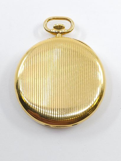 ZENITH
Montre de smocking en or jaune 750°,...