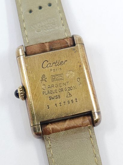 CARTIER Must de 
Montre bracelet de dame,boitier...