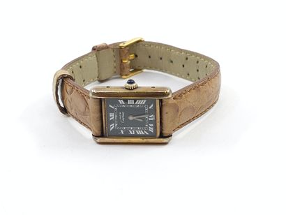 CARTIER Must de 
Montre bracelet de dame,boitier...