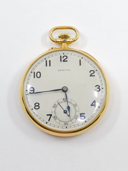 ZENITH
Montre de smocking en or jaune 750°,...
