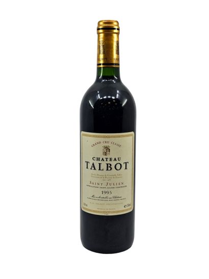ST JULIEN CHÂTEAU TALBOT
one bottle 1995
cru...