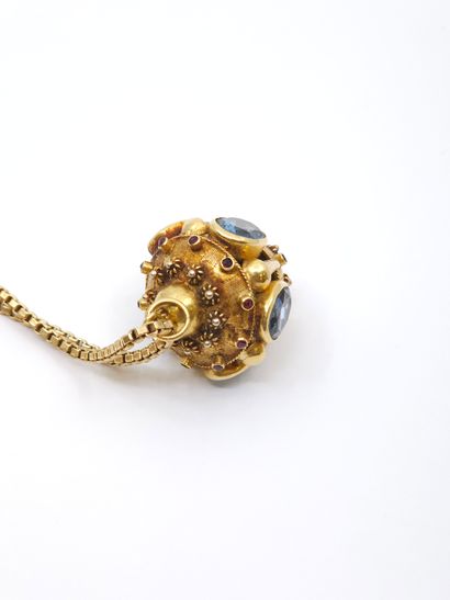 TRAVAIL ITALIEN
COLLIER sautoir en or jaune...