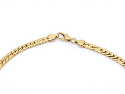 TRAVAIL FRANÇAIS 
COLLIER maille palmier...