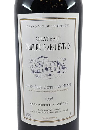 PREMIERE COTE DE BLAYE CHÂTEAU PRIEURE D'AIGUEVIVES...