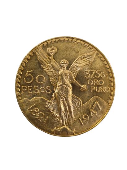 PIECE de 50 pesos 
Poids : 41,75 g