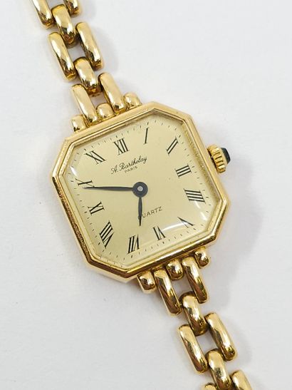 A BARTHELAY
Montre bracelet de dame en or...