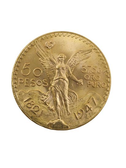 PIECE de 50 pesos 
Poids : 41,75 g