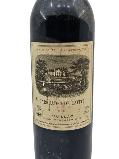PAUILLAC
Carruades de Lafite 1992
Level good
Label...