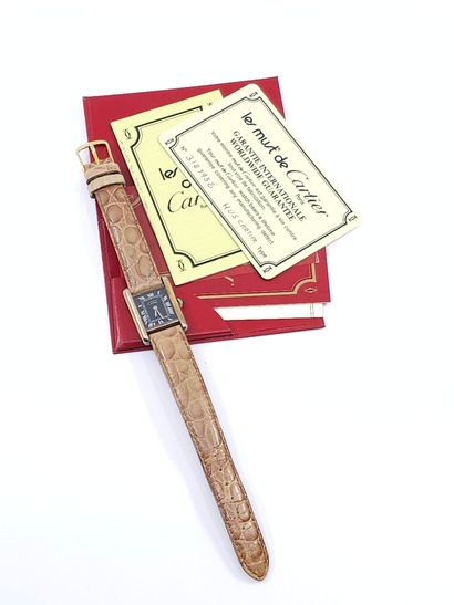 CARTIER Must de 
Montre bracelet de dame,boitier...