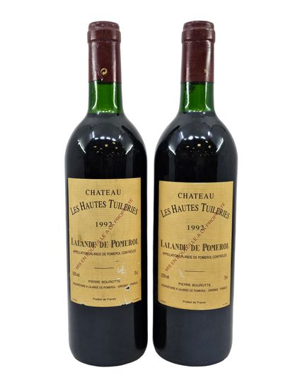2 LALANDE DE POMEROL CHÂTEAU LES HAUTES TUILLERIES...