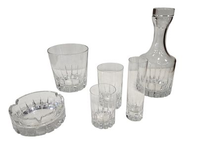 ROSENTHAL 
Cut crystal glass service including...