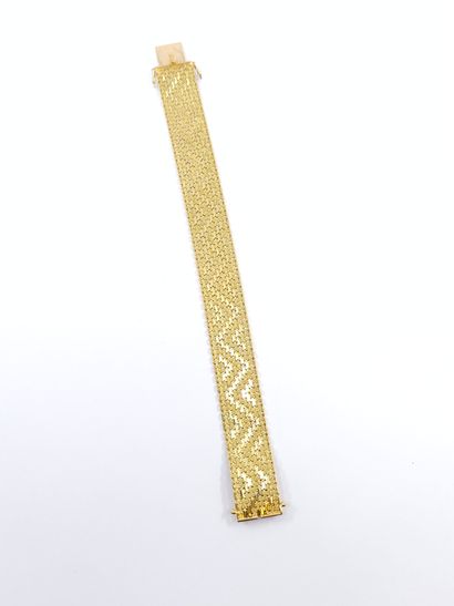 TRAVAIL Français
Bracelet en or jaune 750°...