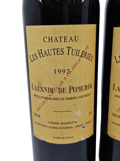 2 LALANDE DE POMEROL CHÂTEAU LES HAUTES TUILLERIES...