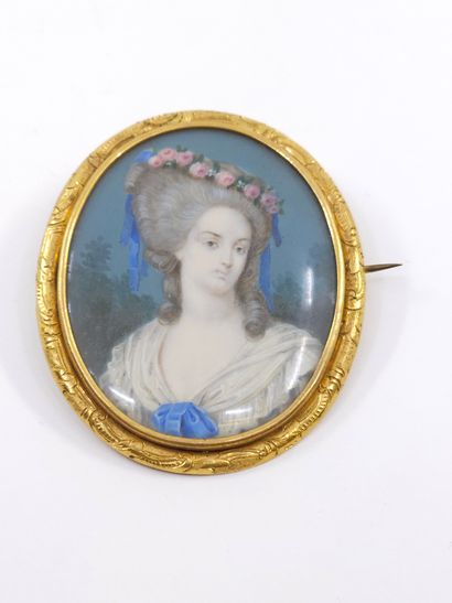 TRAVAIL du XIXème siècle
BROCHE en or jaune...