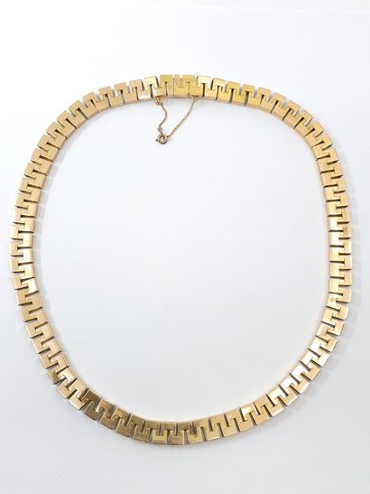 TRAVAIL Français Début XIXeme siecles 
Collier...