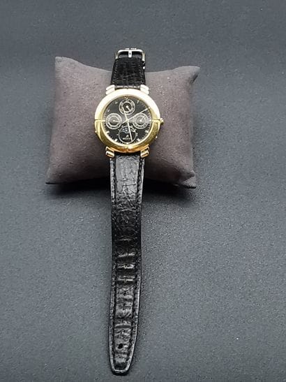 WESTAR
Montre bracelet à quartz, fond noir,...