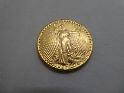 1 Pièce Or 900°/oo 33,41g 20 dollars liberty...