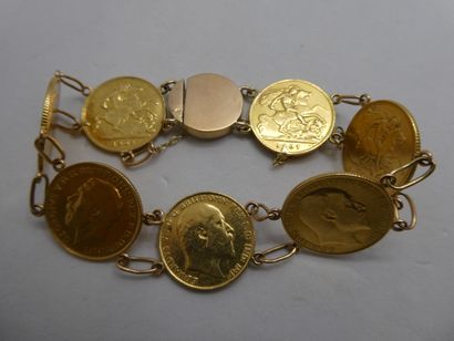 1 Bracelet Or 18kt 34,46g
